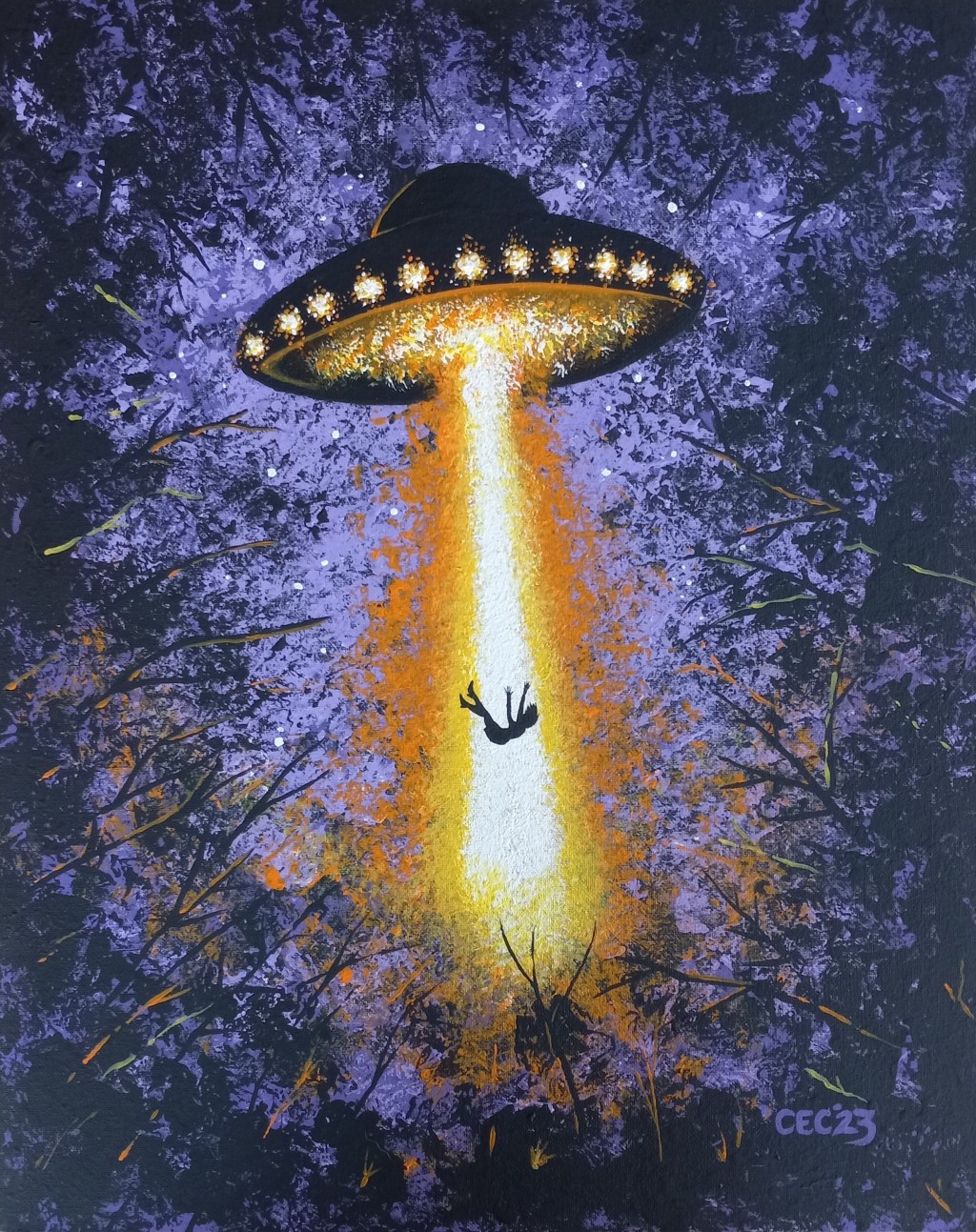 The Abduction – $80 –&nbsp;SOLD!