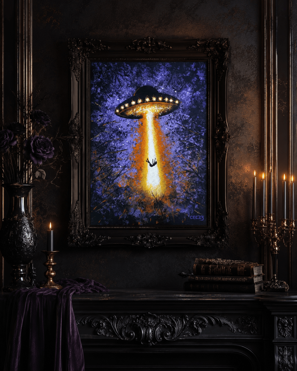 The Abduction – $80 –&nbsp;SOLD!